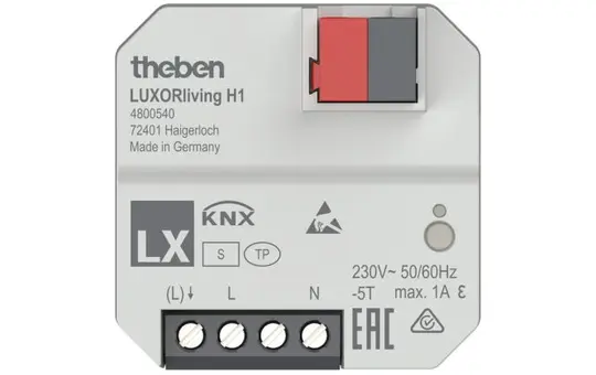 THEBEN LUXORliving H1 Heizungsaktor UP 1-fach