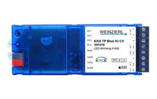 WEINZIERL 5377 KNX TP Blue IO Dimmaktor Konstantspannung