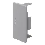 HAGER LF3006067030 tehalit Leitungsführungskanal-Endstück Kunststoff, halogenfrei | steingrau | 30x57 mm