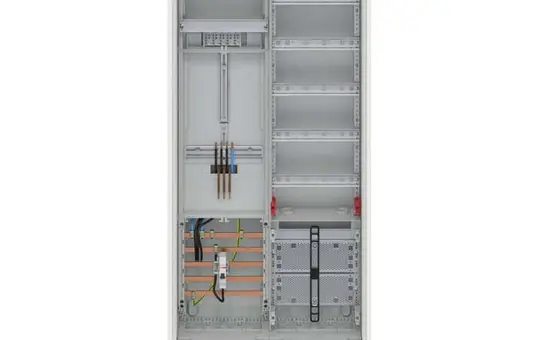 STRIEBEL&JOHN DA27CB Komplettschrank Zählerschrank 2 Felder, 1ZP/VF, APZ | 1100 mm