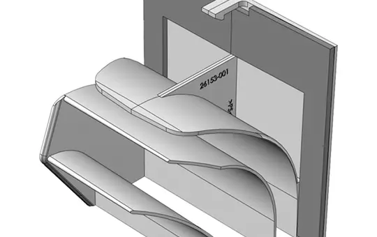 HELIOS 08185 Umbauset Ausblas rückseitig