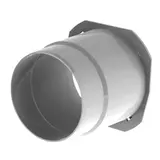 HELIOS 08184 Zweitraum-Anschlussstutzen Standard