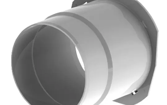 HELIOS 08184 Zweitraum-Anschlussstutzen Standard