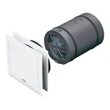 HELIOS 09361 EcoVent Verso Lüftereinheit Standard | weiß | ⌀ 160 mm