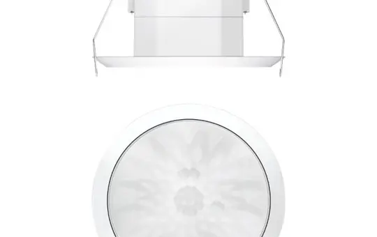 THEBEN theRonda S360 KNX FLAT DE WH KNX-Decken-Präsenzmelder DE, runder Erfassungsbereich | reinweiß | 50 m²