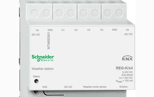 SCHNEIDER MTN682991 KNX-Wetterzentrale Standard