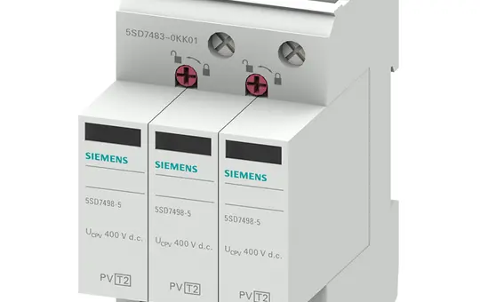 SIEMENS 5SD7483-0KK01 Überspannungsableiter T2 2+V 600 V