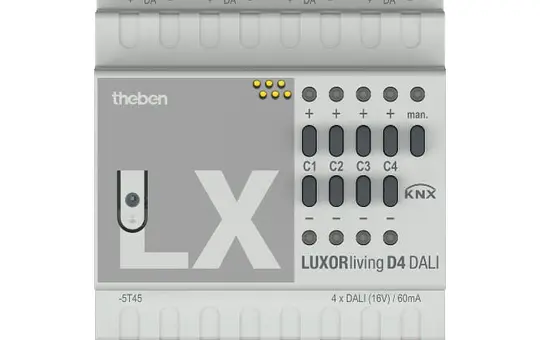 THEBEN LUXORliving D4 DALI-Aktor 4-fach