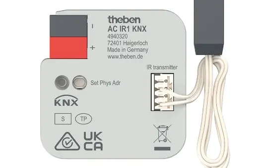 THEBEN AC IR1 KNX-Klima-Gateway Universal-IR-Klimaanlagen