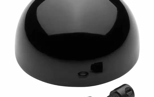 THPG 101091 Baldachin Porzellanhalbkugel | schwarz