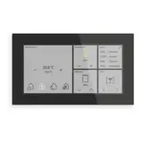 MDT BE-GTS06TS.01S KNX Glas Touch Smart Standard | glas schwarz