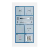 MDT BE-GTSP6TW.01S KNX Glas Touch Smart Plus | glas weiß
