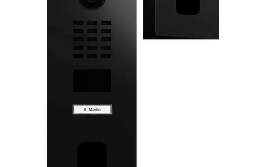 DOORBIRD D2101FV IP-Video-Türstation EKEY sLINE (423902404) 1-fach, EKEY-Fingerscanner-Vorbereitung | raven polar