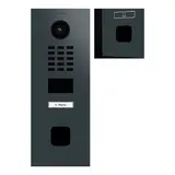 DOORBIRD D2101FV IP-Video-Türstation EKEY sLINE (423902268) 1-fach, EKEY-Fingerscanner-Vorbereitung | anthrazitgrau seidenmatt
