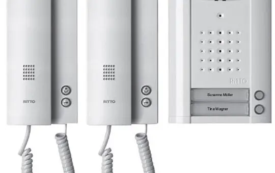 RITTO 1841270 Entravox Komplettpaket Audio Set 2 WE | weiß/weiß