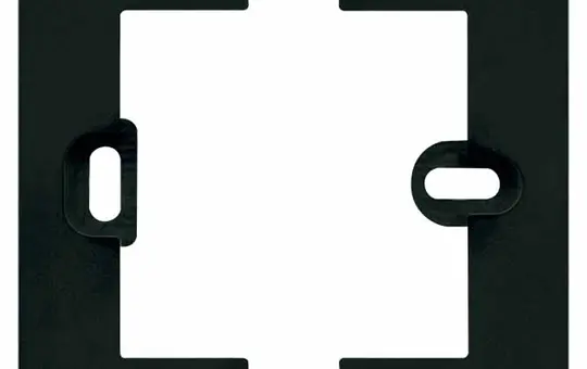 MDT SCN-P360R306.01 Montagerahmen für Präsenzmelder für SCN-P360x3.xx | schwarz matt