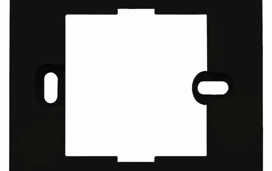 MDT SCN-P360R406.01 Montagerahmen für Präsenzmelder für SCN-P360x4.xx | schwarz matt