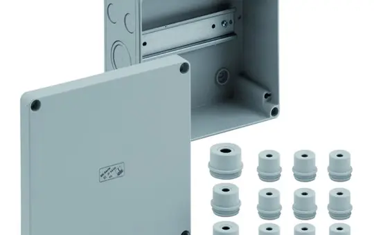 SPELSBERG RK 4/18-L Leergehäuse 182x180 mm