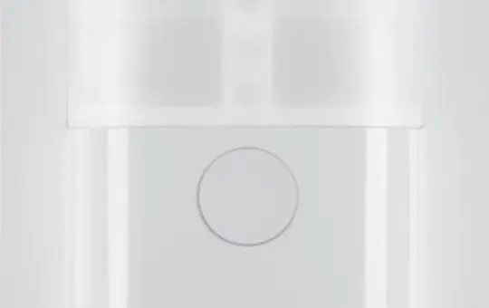 BERKER 85342179 Bewegungsmelderaufsatz K.1/K.5 2,2 m, Standard | polarweiß glänzend