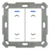 MDT BE-TAL5502.A1 KNX-Tastsensor Light 55 2-fach, Pfeile | reinweiß glänzend