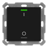 MDT BE-TAL550106.B1 KNX-Tastsensor Light 55 1-fach, IO | schwarz matt