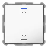 MDT BE-TAL63T1.A1 KNX-Tastsensor Light 63 m. Temperatursens. 1-fach, Pfeile | studioweiß glänzend