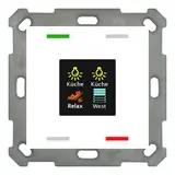 MDT BE-TAS5504.01 KNX-Tastsensor Smart 55 Standard | reinweiß glänzend