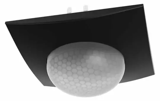 MDT SCN-P360D306.03 KNX-Präsenzmelder 3 Sensoren | schwarz matt