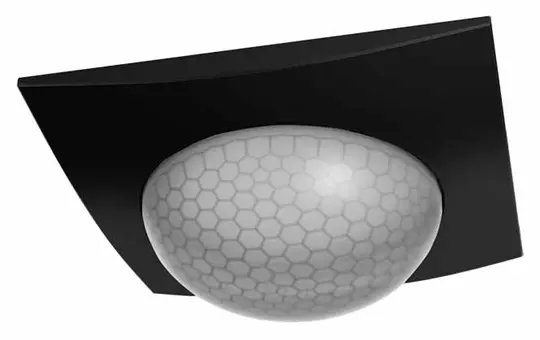 MDT SCN-P360K406.03 KNX-Präsenzmelder 4 Sensoren mit Konstantlichtregelung | schwarz matt