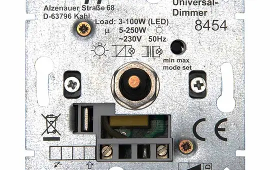 KOPP 845400009 Universaldimmer ohne Nebenstelle