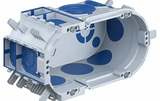 KAISER 1656-26 Gerätedose UP¹ 2-fach | 66 mm