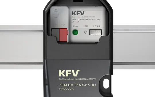 SIEGENIA 3522225 Gehäuse für KNX-Gateway für Hutschienenmontage