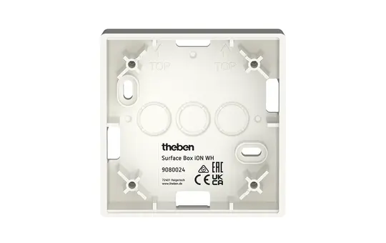 THEBEN Surface Box iON WH Aufputzgehäuse weiß