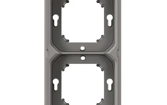 LEGRAND 069683L Abdeckrahmen Plexo New 2-fach | grau