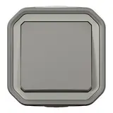 LEGRAND 069711L Aufputz-Wippschalter Plexo New Wechselschalter | grau