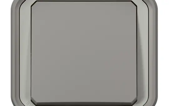 LEGRAND 069711L Aufputz-Wippschalter Plexo New Wechselschalter | grau