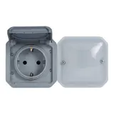 LEGRAND 069877L SCHUKO-Steckdose Plexo New with Netatmo schaltbar | grau