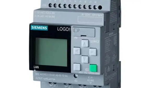 SIEMENS 6ED1052-1MD08-0BA2 LOGO! Basismodul 12/24 V mit Display, 8 DE (4 AE)/4DA, Relais