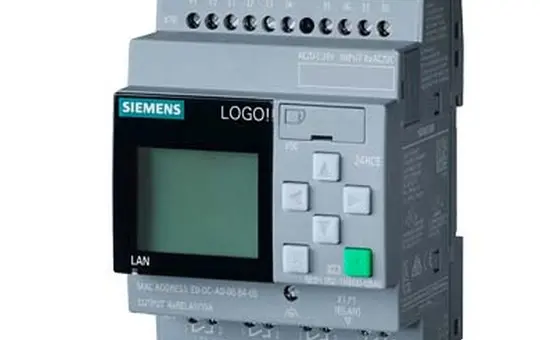 SIEMENS 6ED1052-1HB08-0BA2 LOGO! Basismodul 24 V mit Display, 8 DE/4 DA, Relais