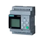 SIEMENS 6ED10521CC080BA2 LOGO! Basismodul 24 V mit Display, 8 DE (4 AE)/4DA, Transistoren