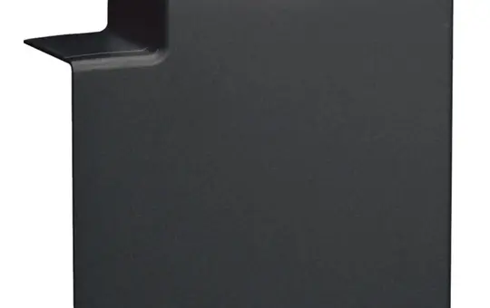 HAGER LFF6011059011 tehalit Leitungsführungskanal-Flachw. Kunststoff, halogenfrei | graphitschwarz | 60x110 mm