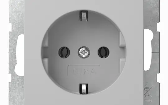 GIRA 4188015 SCHUKO-Steckdose System 55 Standard | grau matt