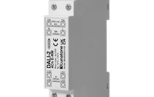 LUNATONE 86450563-HS DALI-Schaltaktor REG 4-fach
