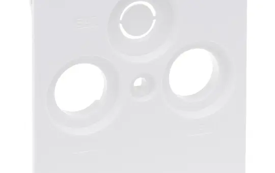 LEGRAND 765156 Antennenabdeckung SEANO 2-fach | ultraweiß