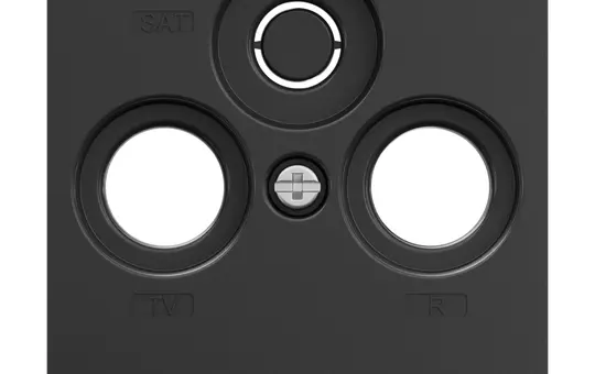 LEGRAND 765456 Antennenabdeckung SEANO 2-fach | anthrazit lackiert