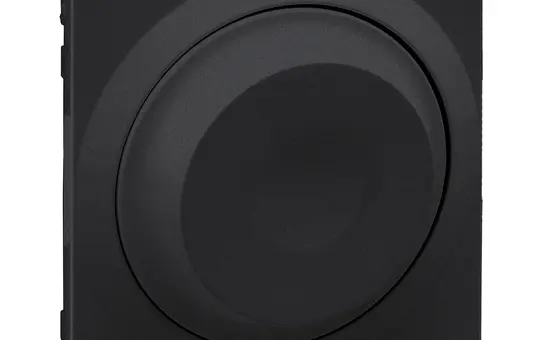 LEGRAND 765440 Drehdimmerabdeckung SEANO ohne Neutralleiter | anthrazit lackiert