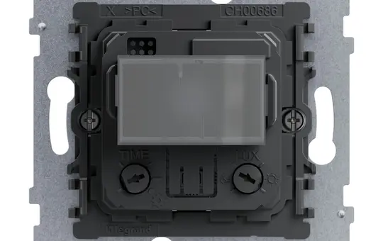 LEGRAND 765038 Einsatz Bewegungsmelder SEANO 3-Leiter, 170°, Handbetätigung | anthrazit lackiert