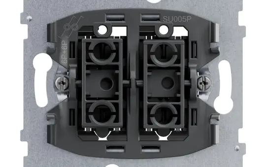 LEGRAND 765018 Einsatz Doppeltaster SEANO mit 2 Wechselkontakten