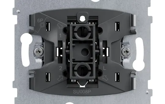 LEGRAND 765017 Einsatz-Taster SEANO Wechselkontakt und N-Klemme