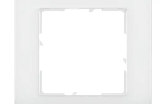 LEGRAND 766101 Rahmen SEANO Natura 1-fach | White Glass
